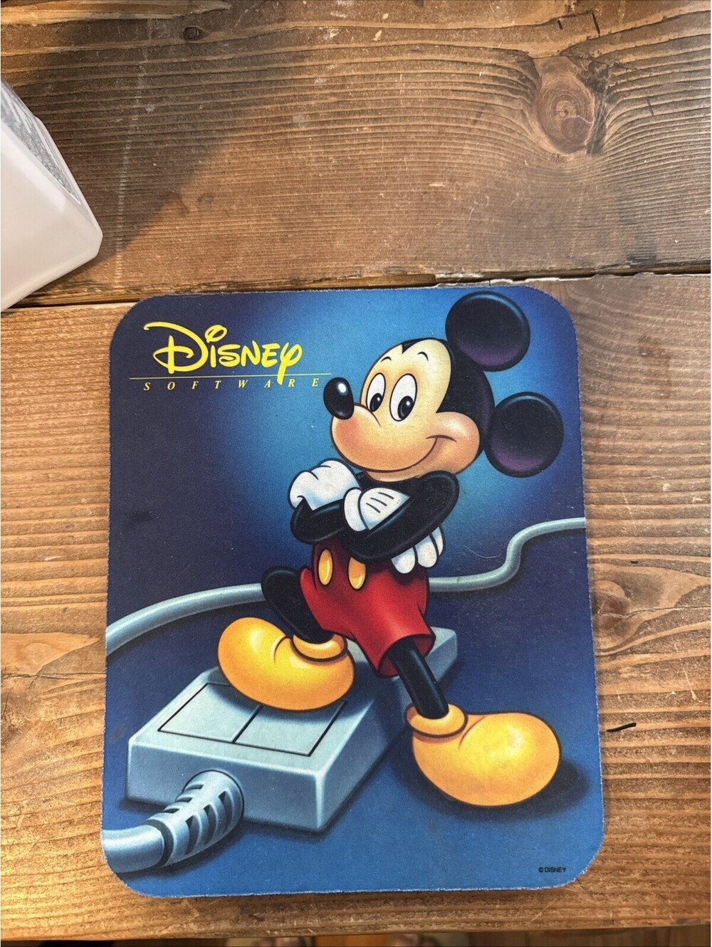 Disney Software Mickey Mouse Pad Vintage Computer Mouse Mat Pad